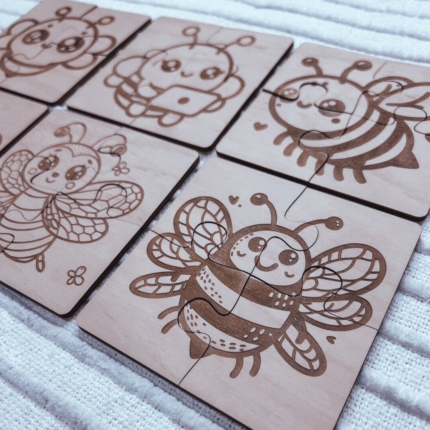 World Bee Day Puzzles set of 6