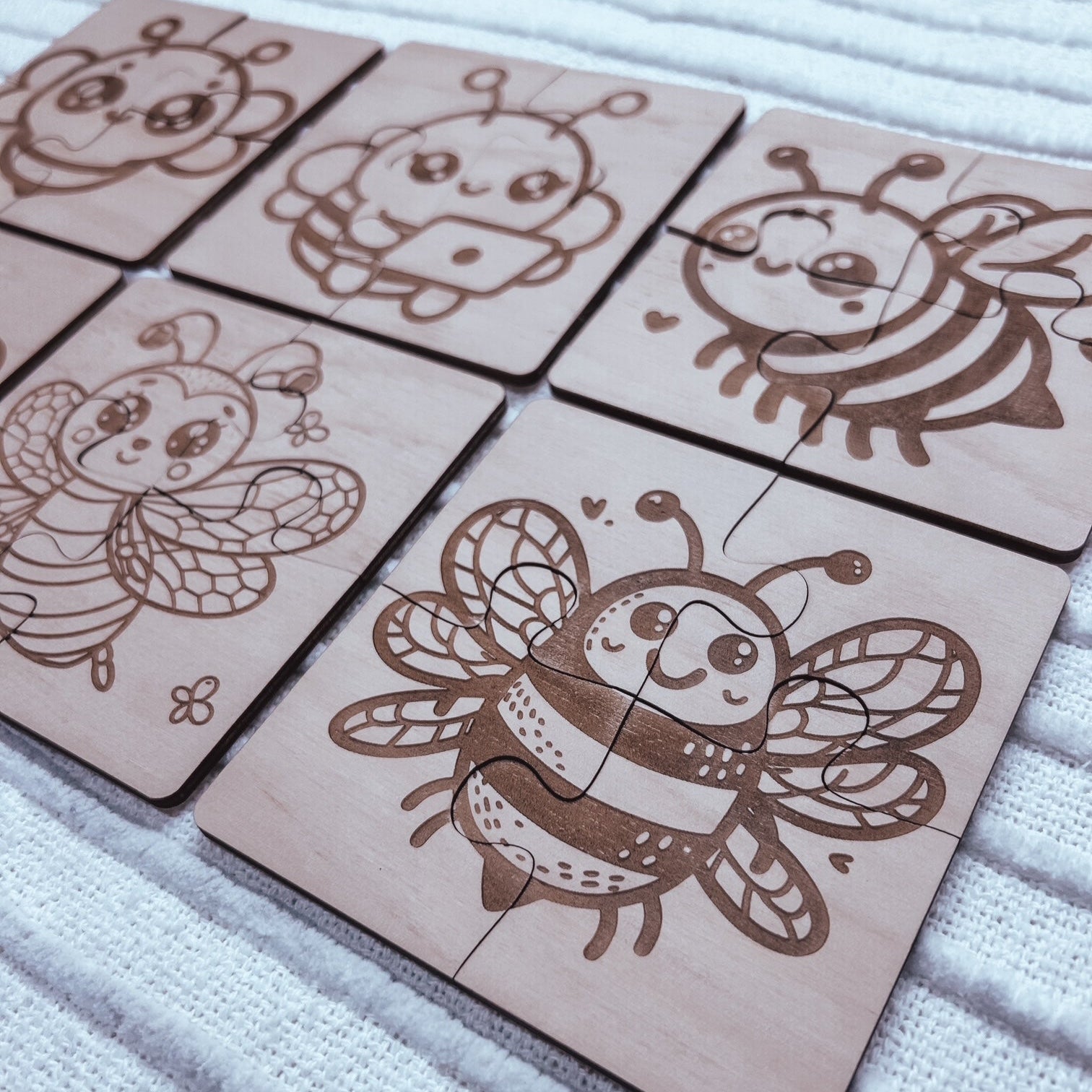 World Bee Day Puzzles set of 6