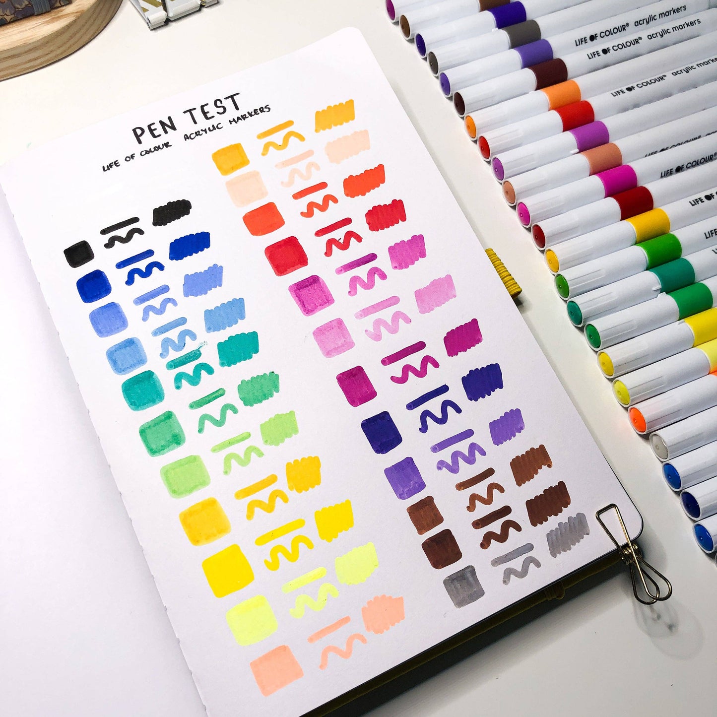 Life of Colour | Acrylic Markers - Set of 24