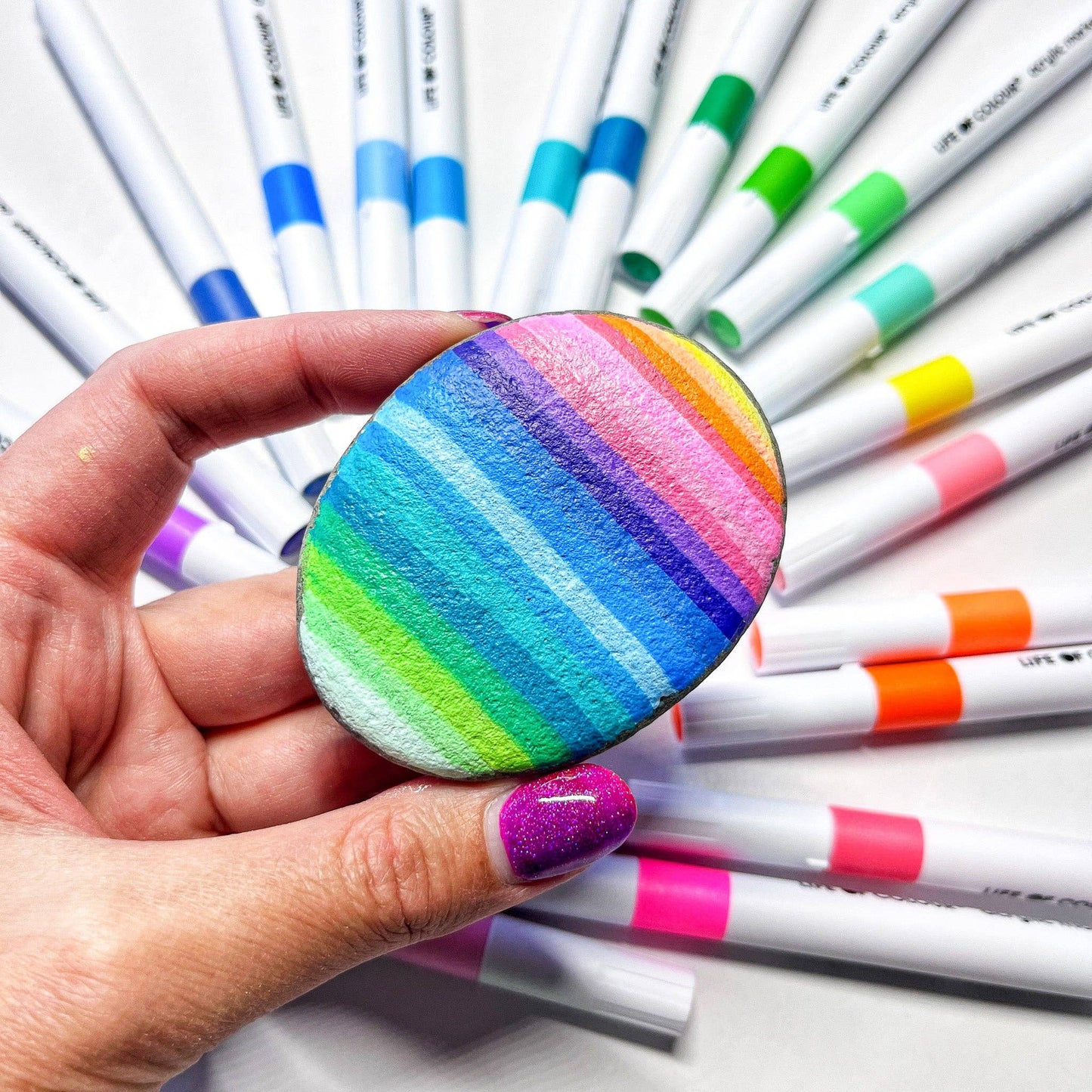 Life of Colour | Acrylic Markers Tutti Fruity - set of 24