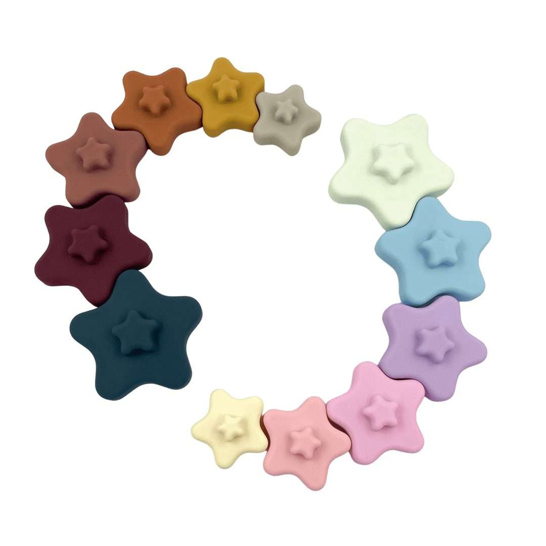 Montessori Silicone Star Stacker