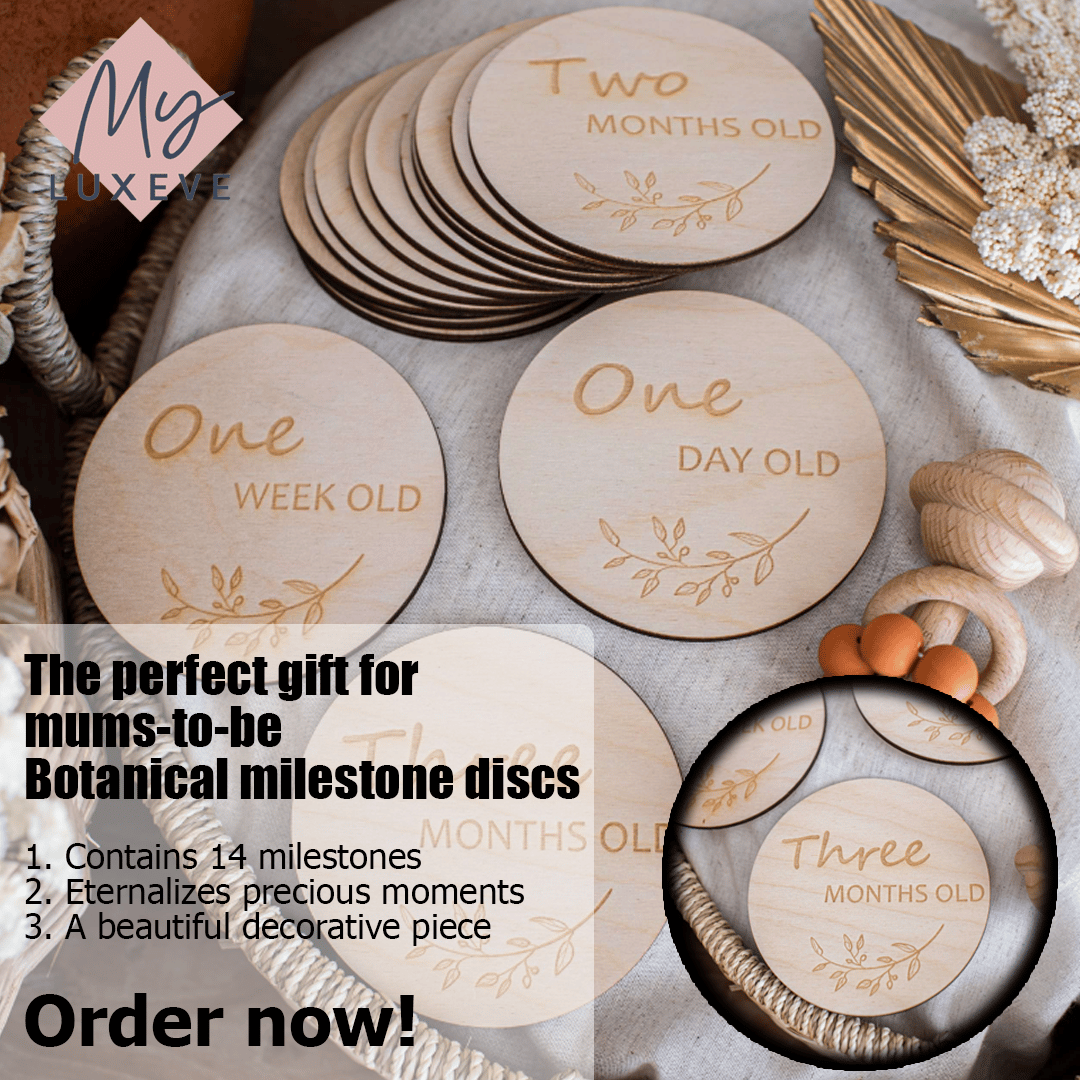 Botanical Milestone Discs