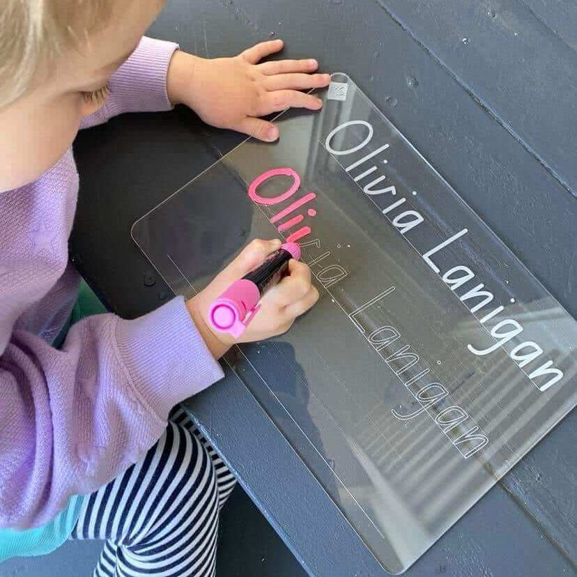 Personalised First and Last Name Tracing Board