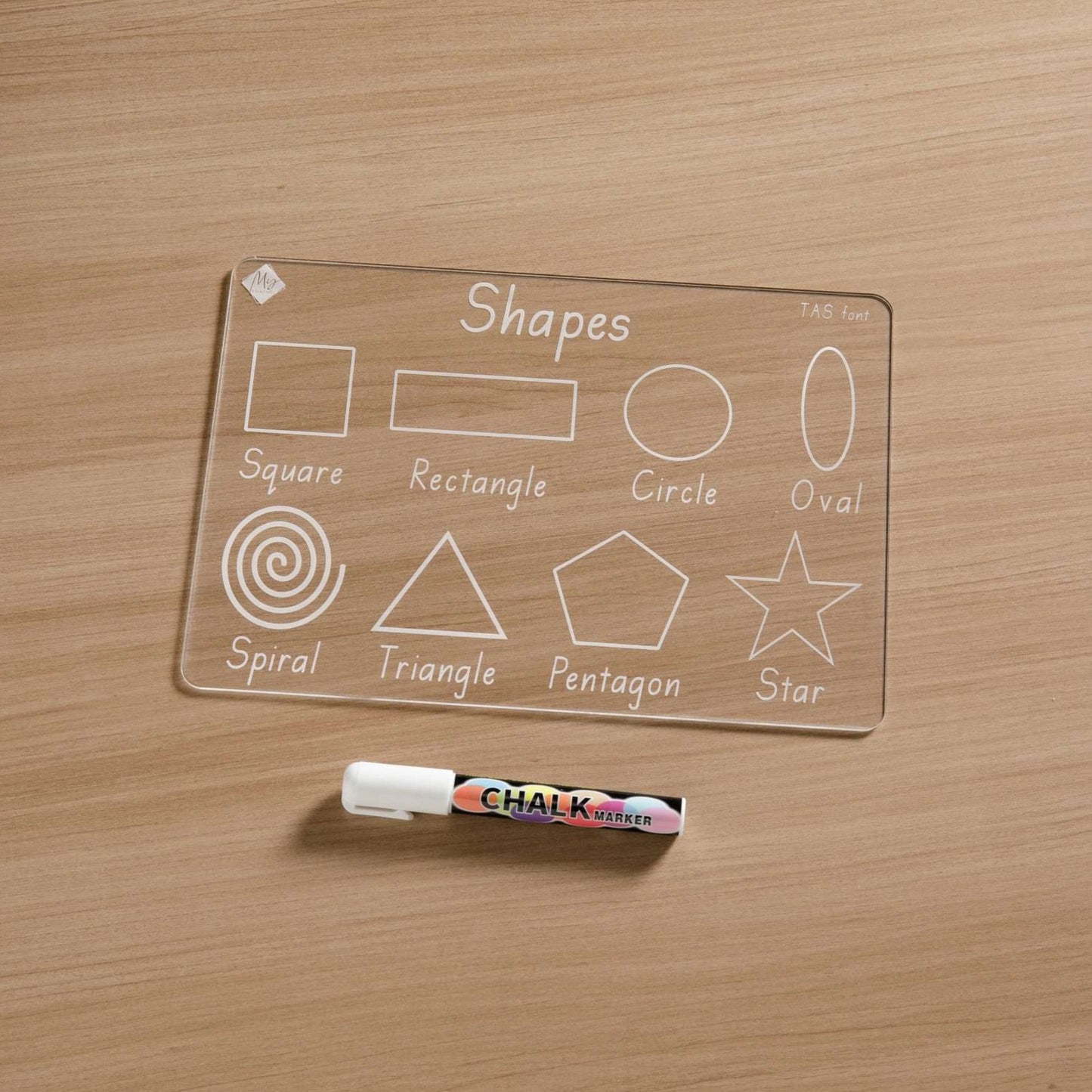 Shapes Learning Board