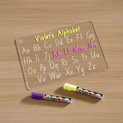 Personalised Alphabet Learning Tracing Board