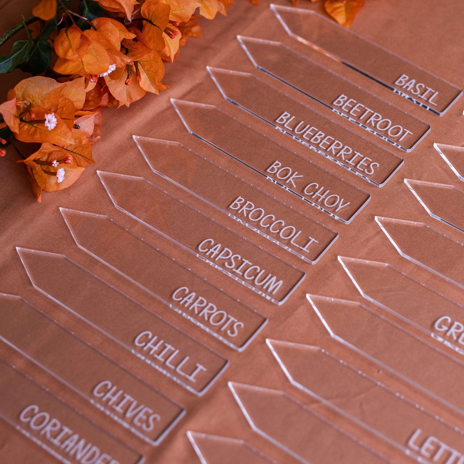 Vegetable and Herb Garden Markers