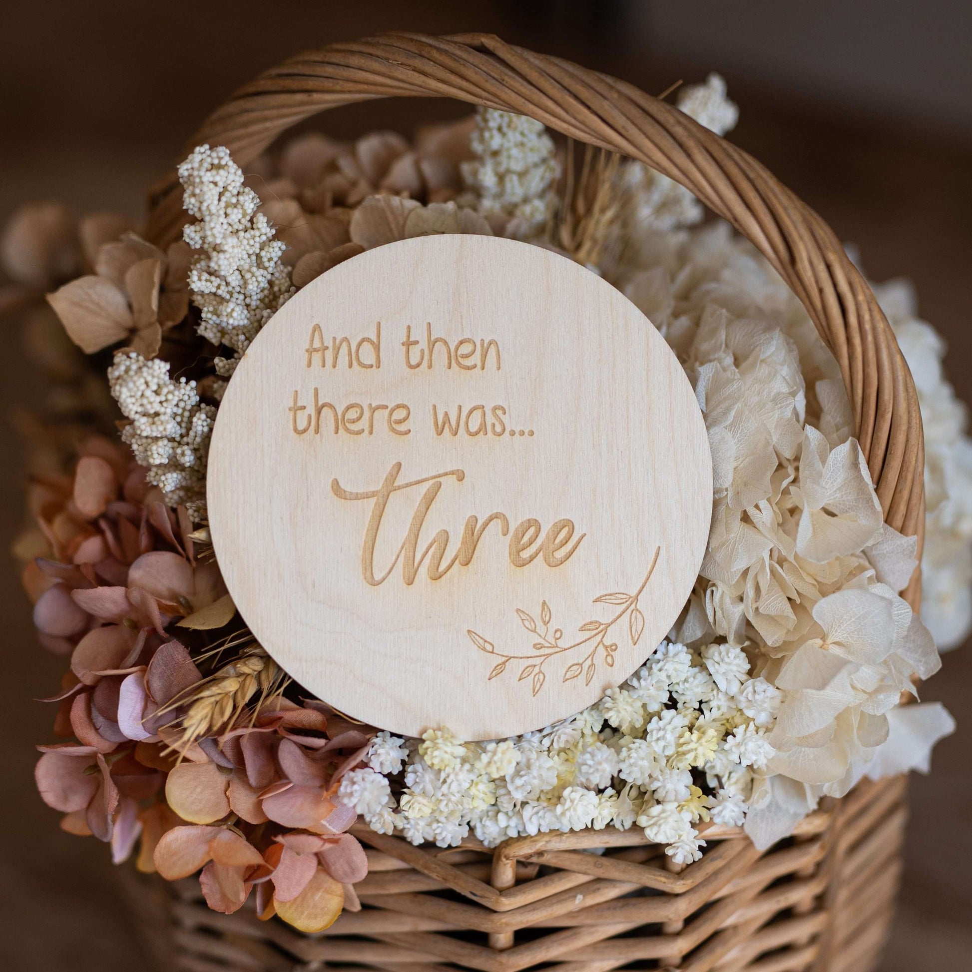 And Then There Was Three Announcement Disc