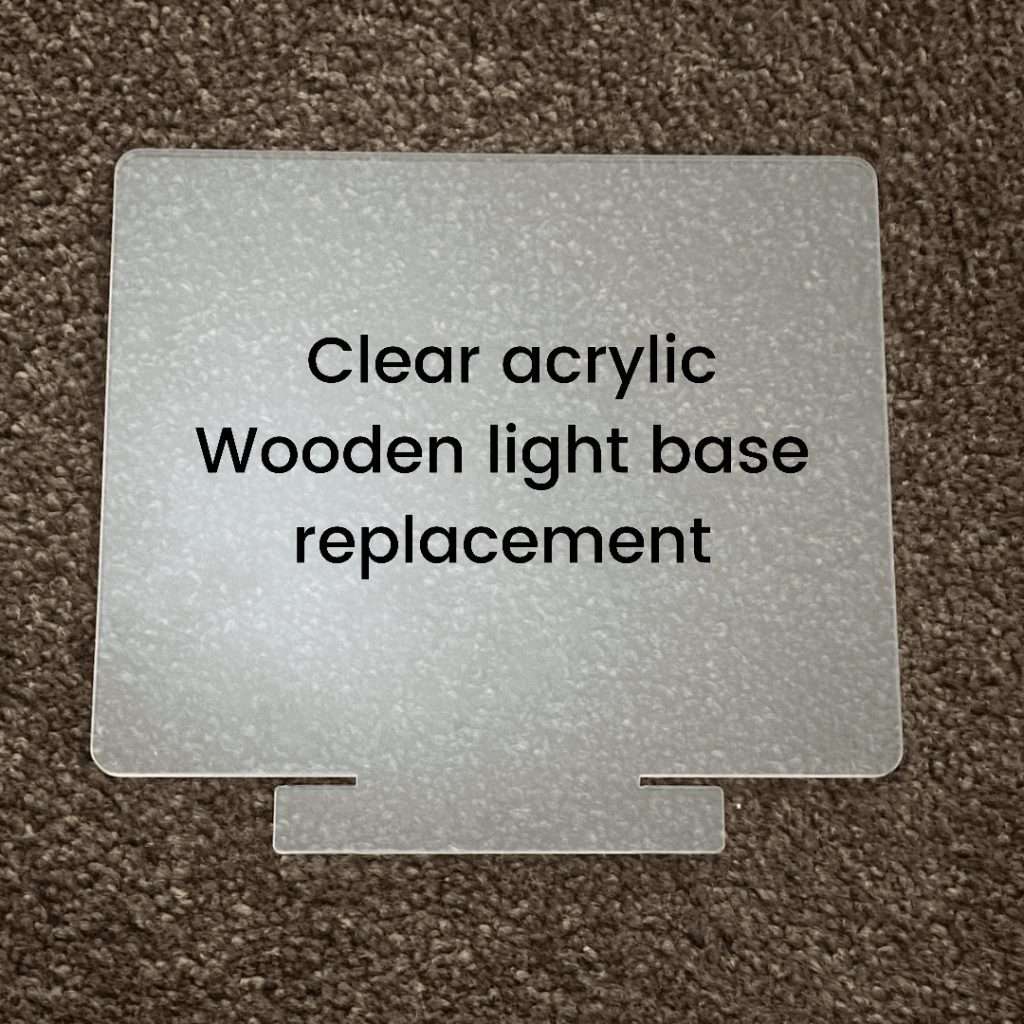 Night Light Acrylic Insert Replacement