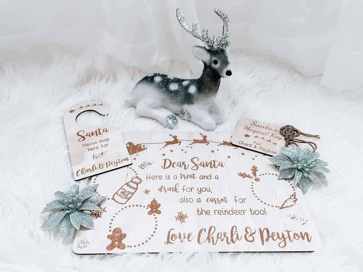 Dear Santa Treat Tray (Personalised)