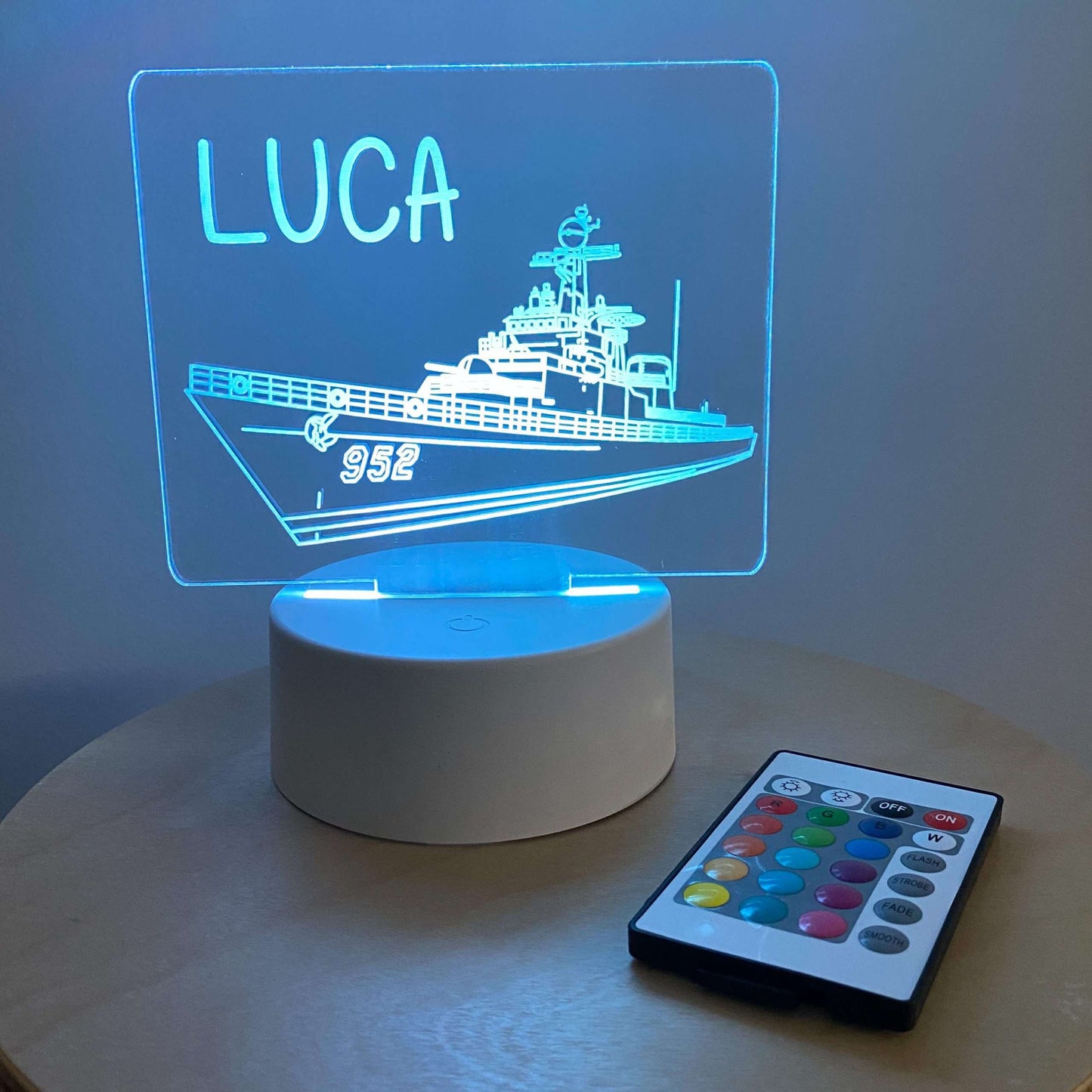 Battleship Night Light