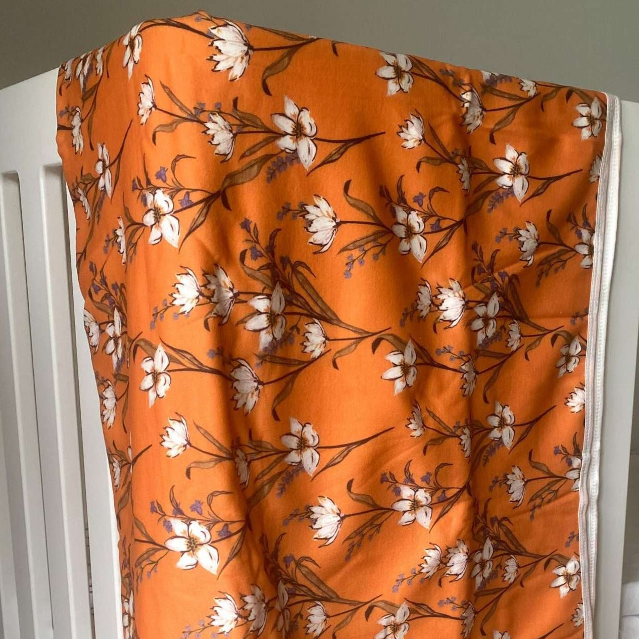 Baby Swaddle + Beanie + Bag Set - Floral