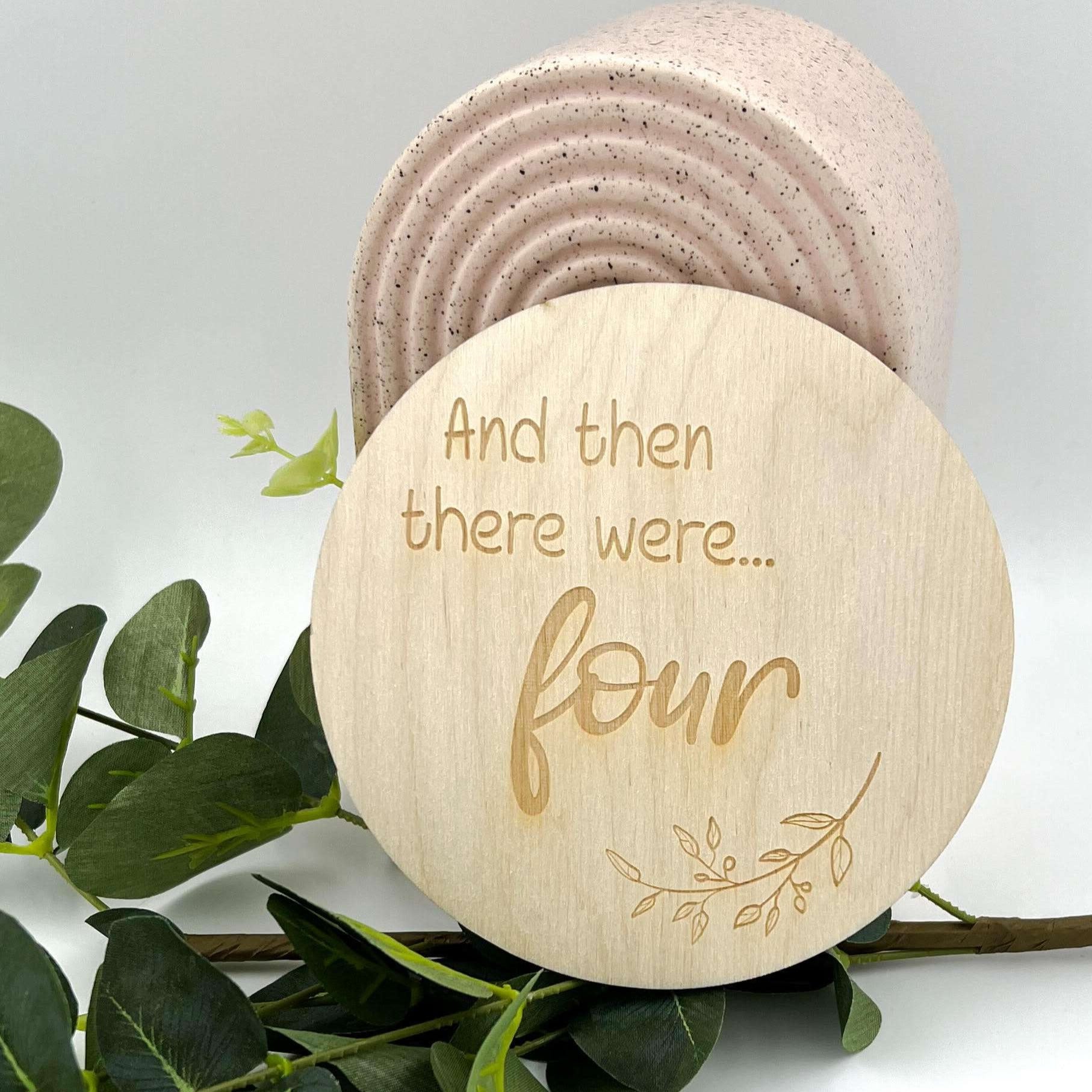 And Then There Were Four