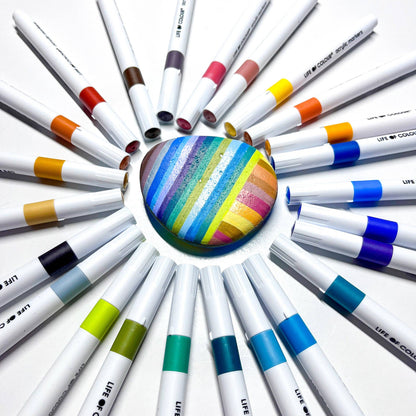 Life of Colour | Acrylic Markers - Earth Colours