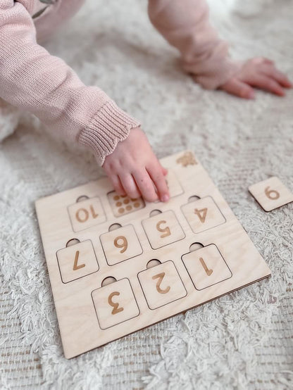 Number Puzzle Match Board | Education