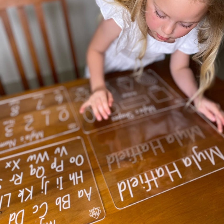 Personalised Tracing Board Bundle Pack