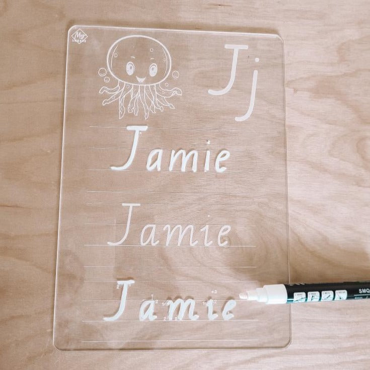 Personalised First Name Tracing Board