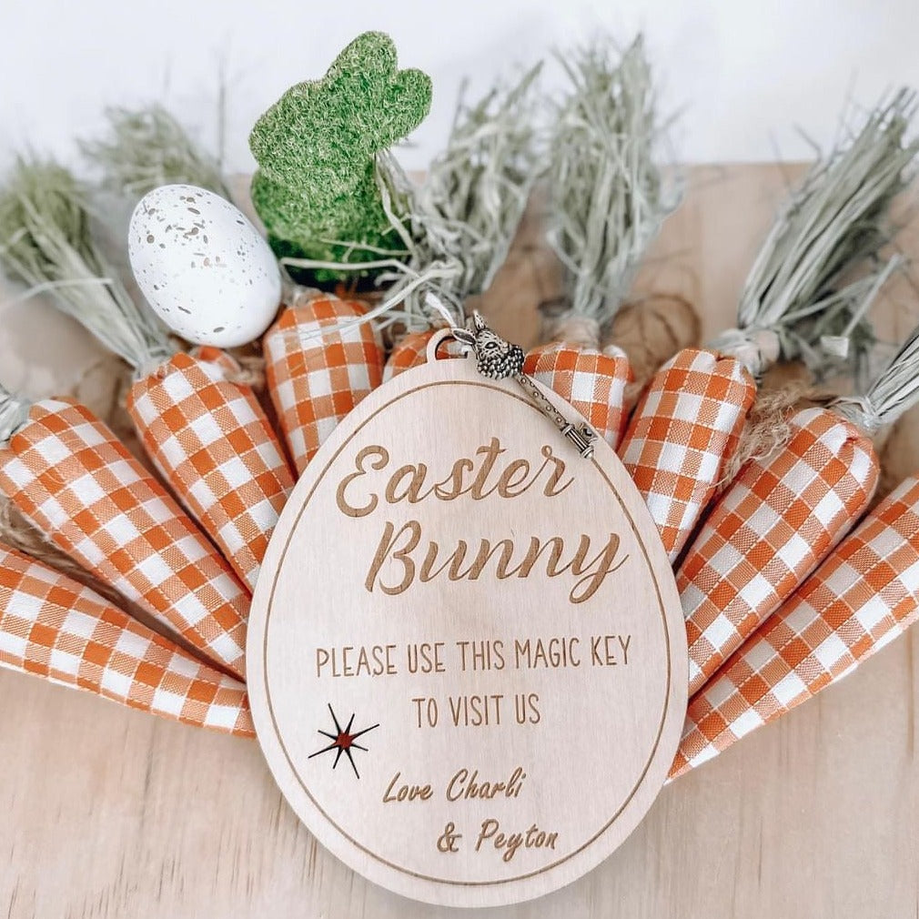 Easter Bunny Magical Key with Carrot props