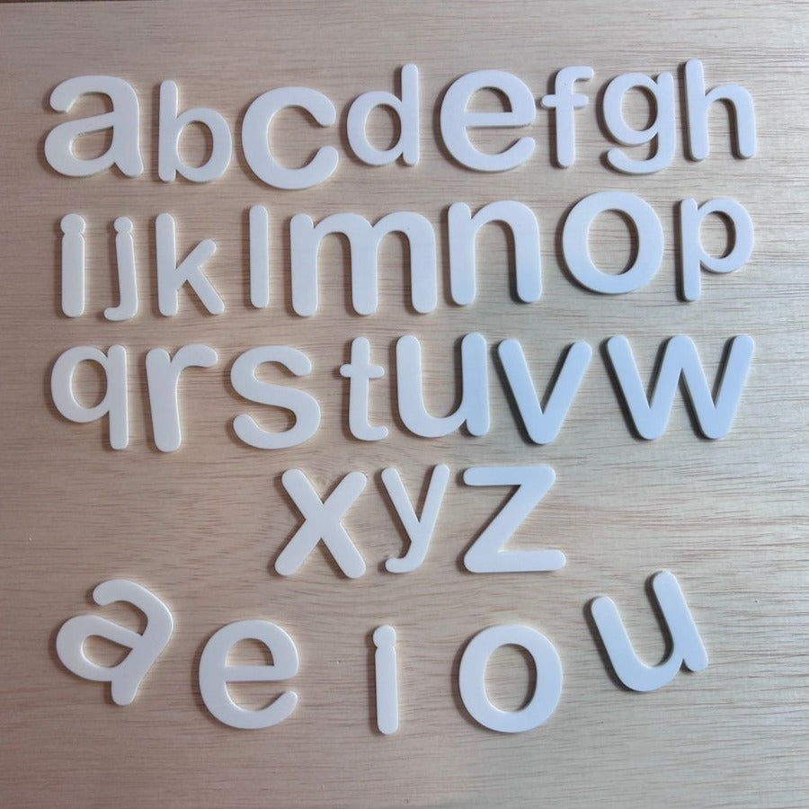 Acrylic Alphabet Set | Lowercase