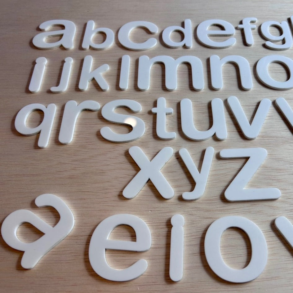 Acrylic Alphabet Set | Lowercase