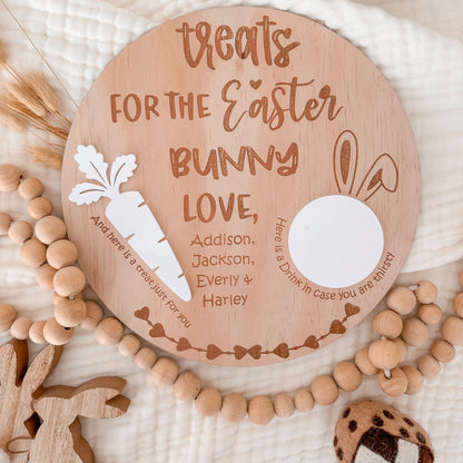 Easter Bunny Treat Tray