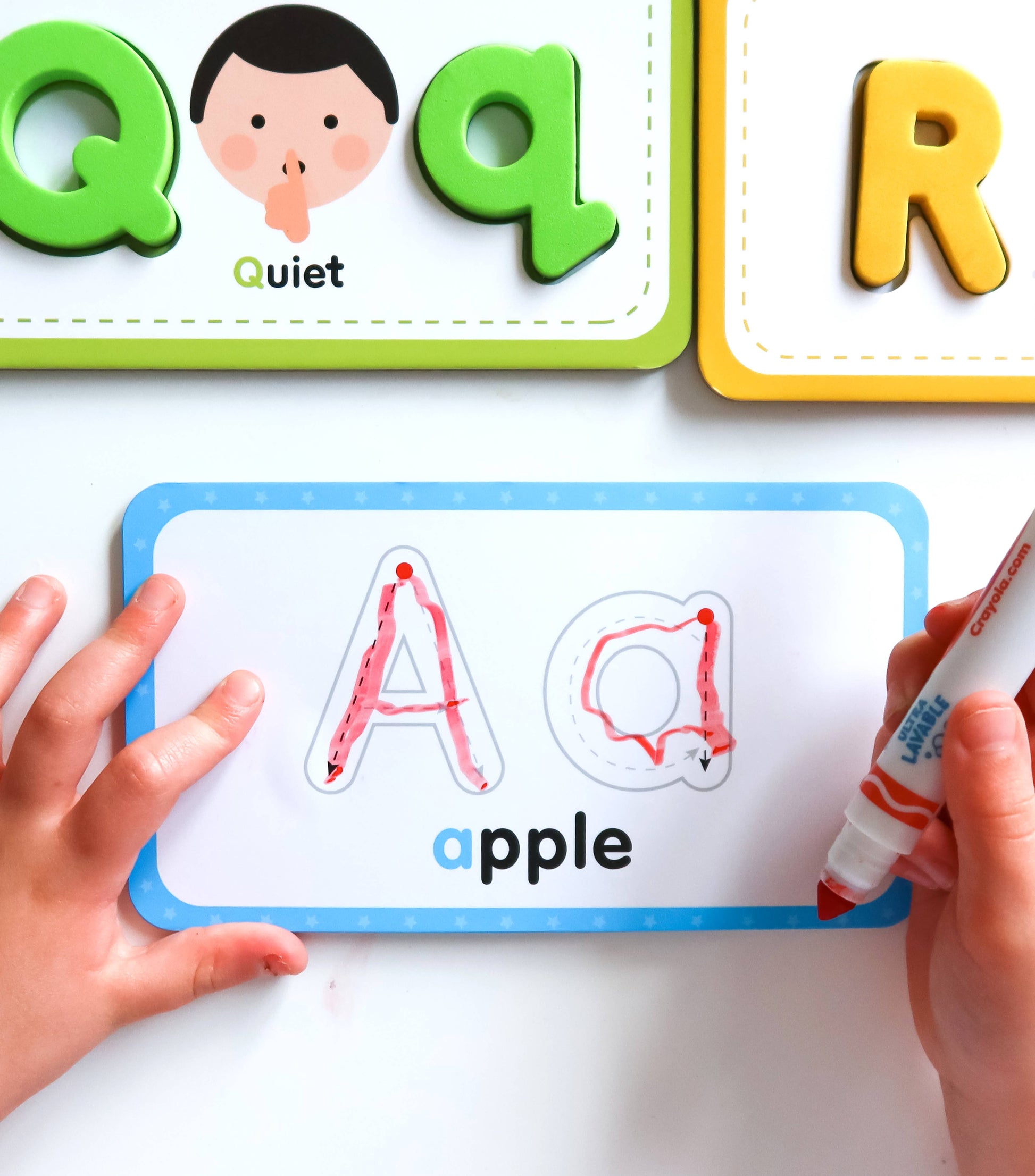 Educational Resources - Flashcards & ABC Magnetic Letters