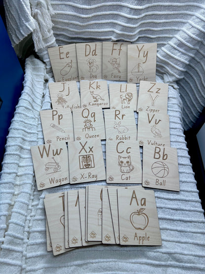 Alphabet and Picture Flashcards