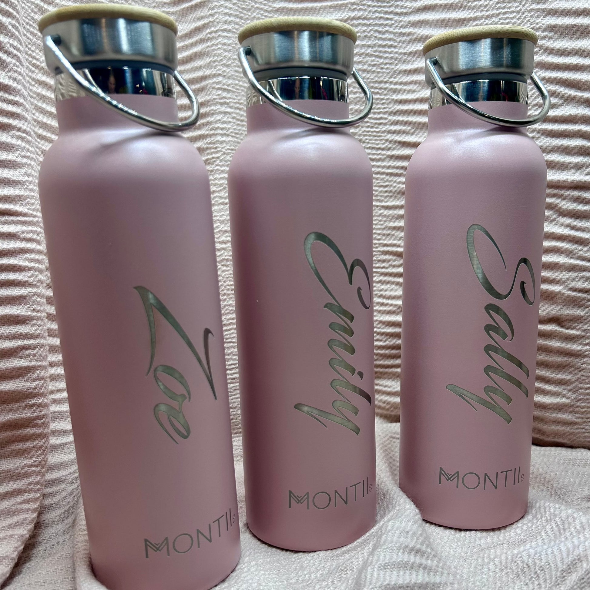 Montiico Water Bottle Engraving