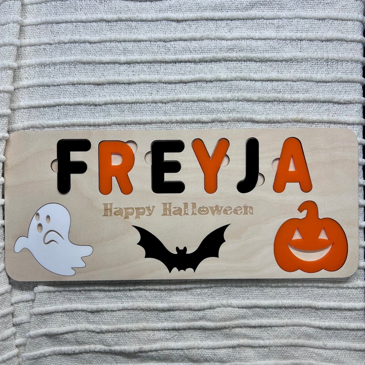 Halloween Name Puzzle