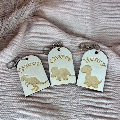 Timber Arch Bag Tag