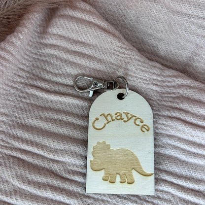 Timber Arch Bag Tag