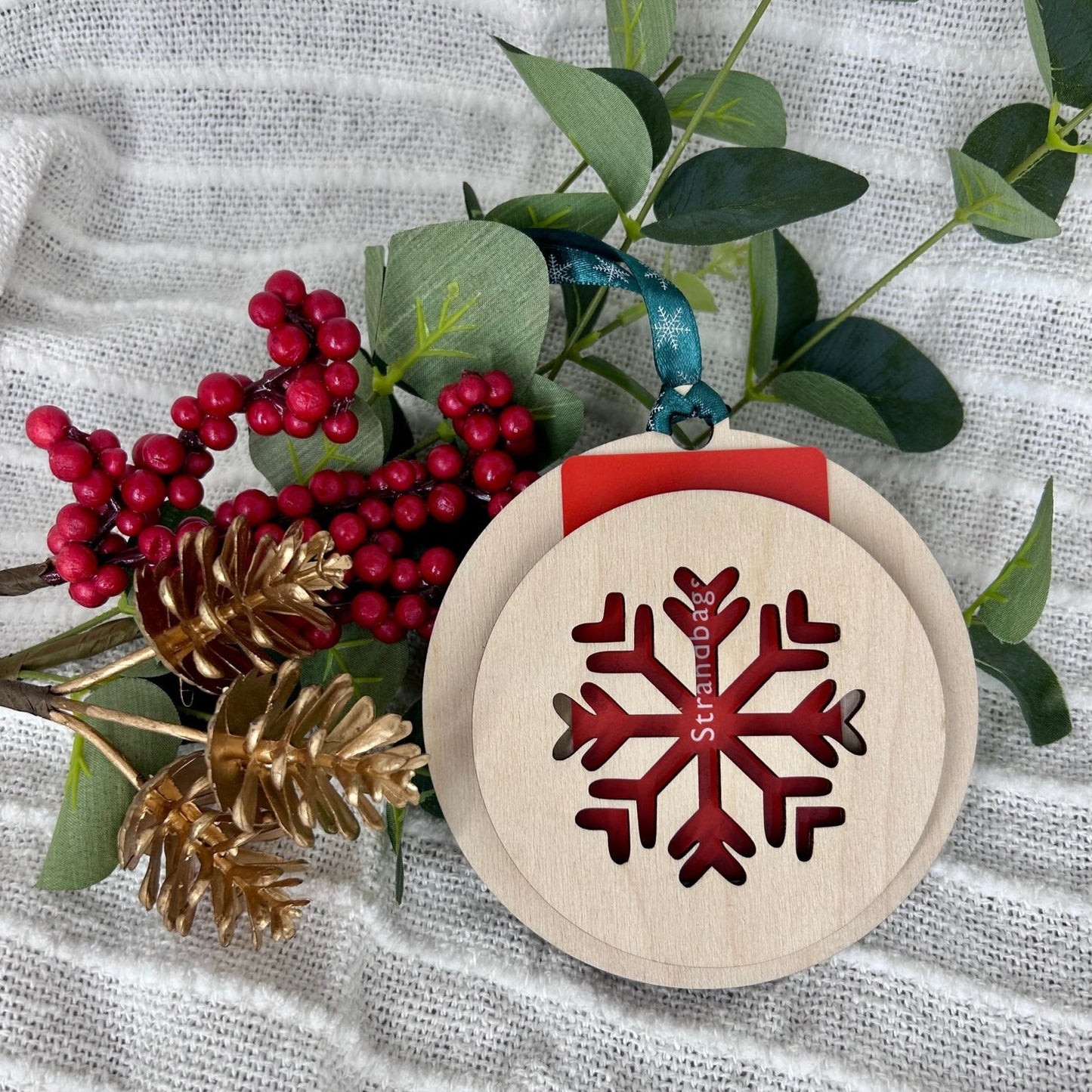 Christmas Snowflake Gift Card Holder
