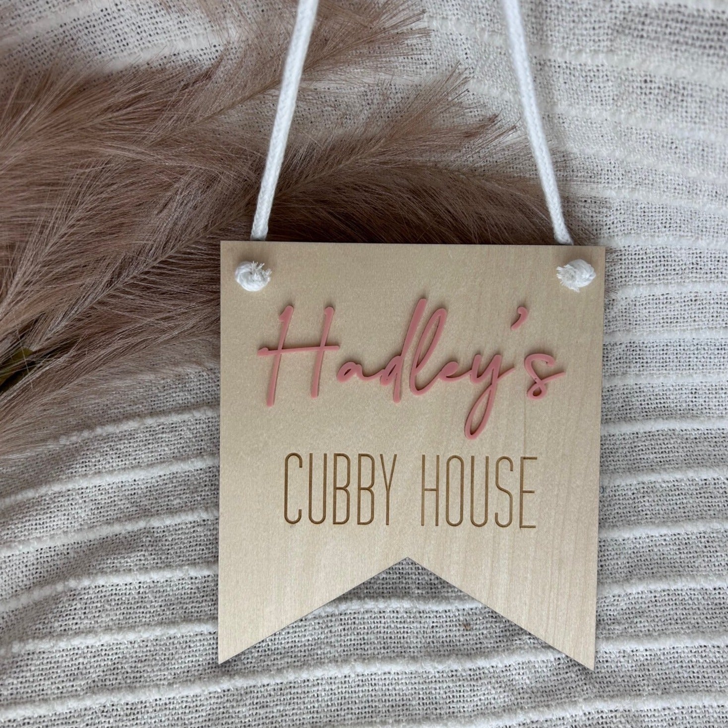 Cubbies Sign Cubby House Sign | Playroom Decor | My Luxeve