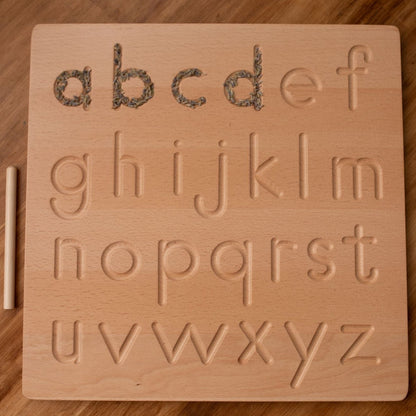 Montessori Letter Tracing Board Dual Sided | Educational
