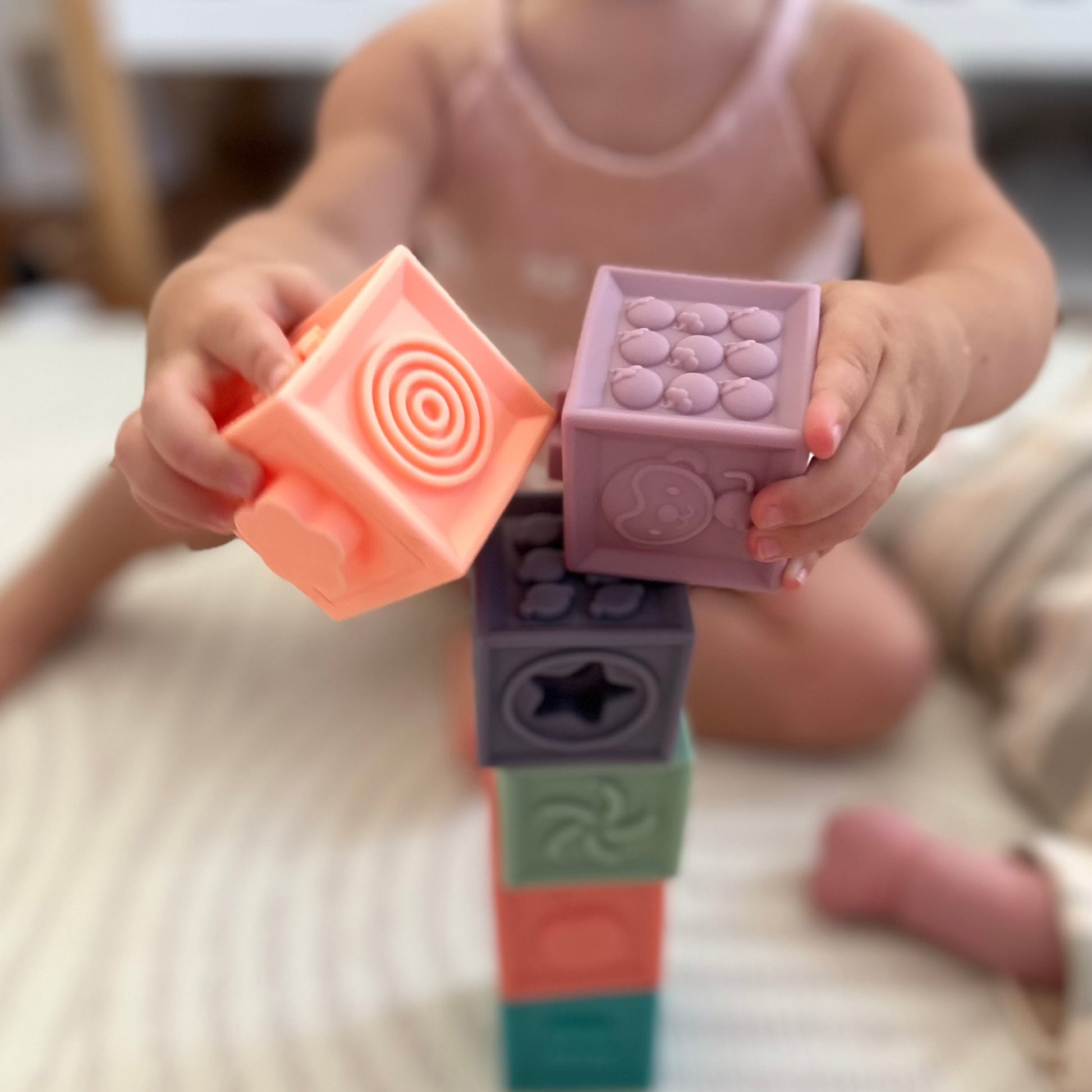 Silicone Stacking Blocks My Luxeve