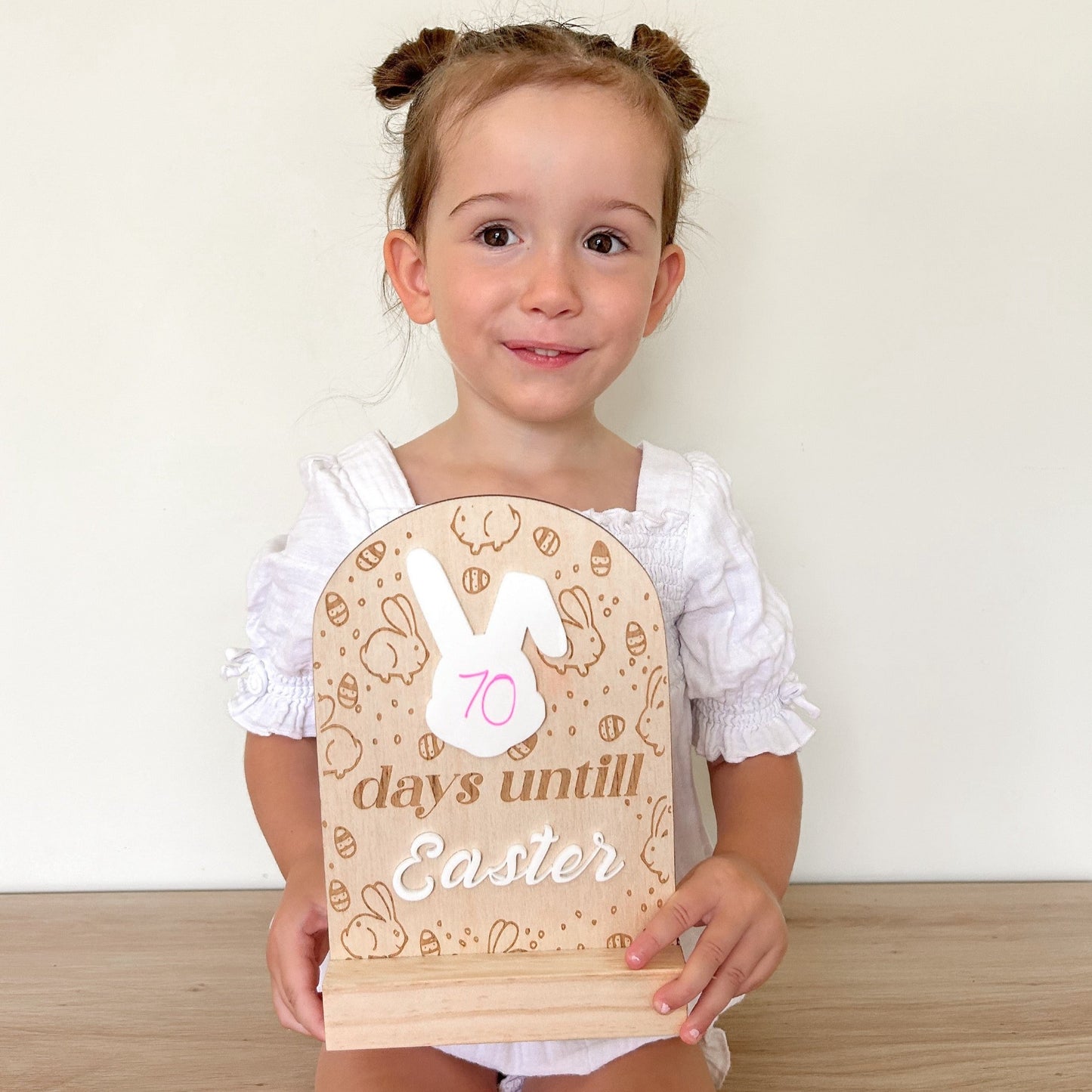 Easter Countdown with Timber Stand