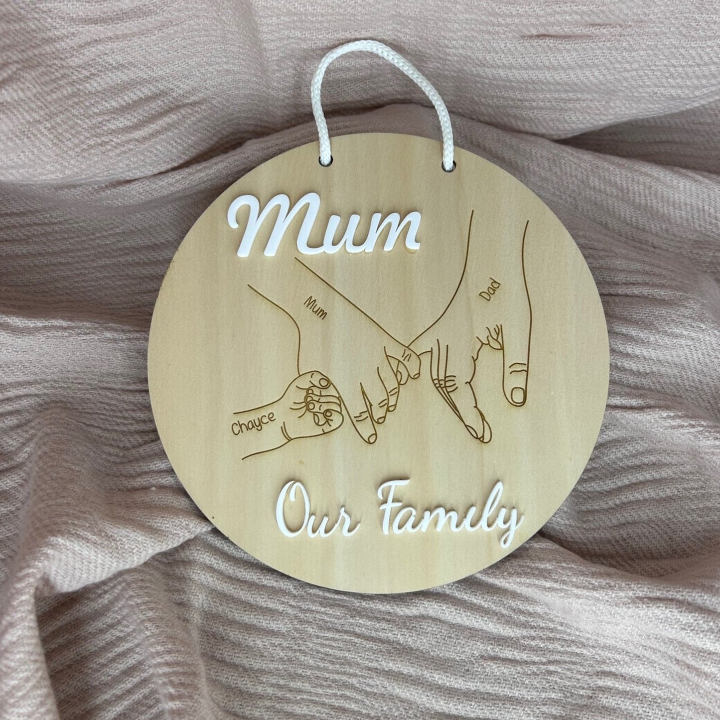 Mum - Our Family Sign