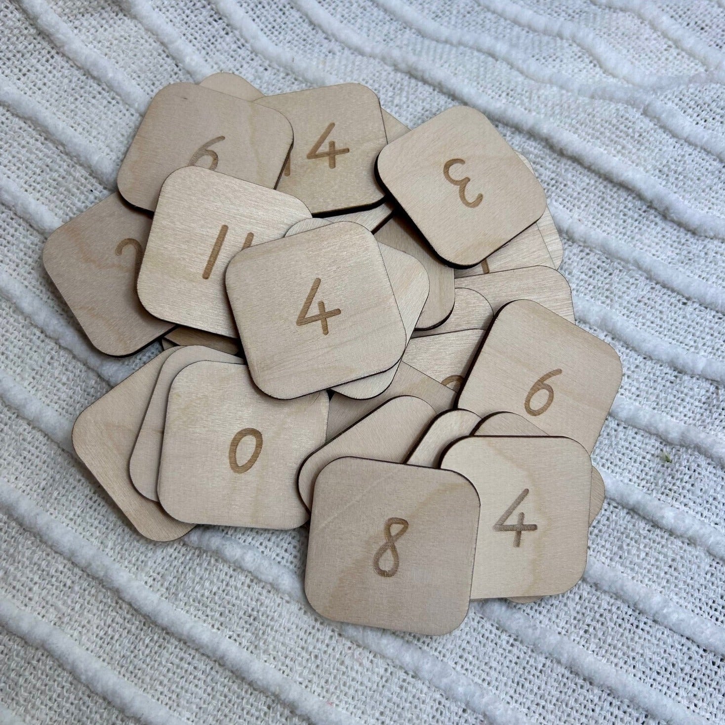 Alphabet and Number Tiles - number tiles