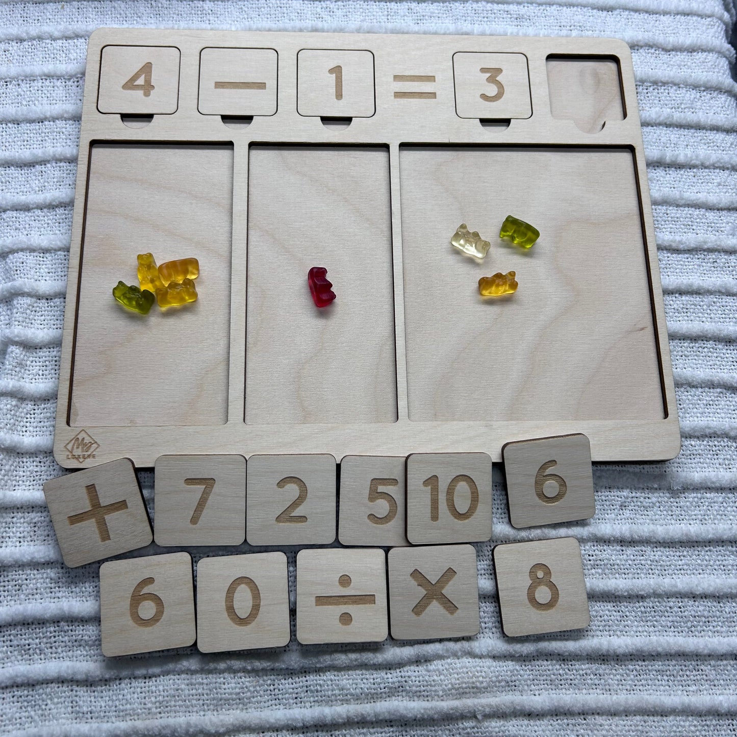 Number and Maths Counting Tray