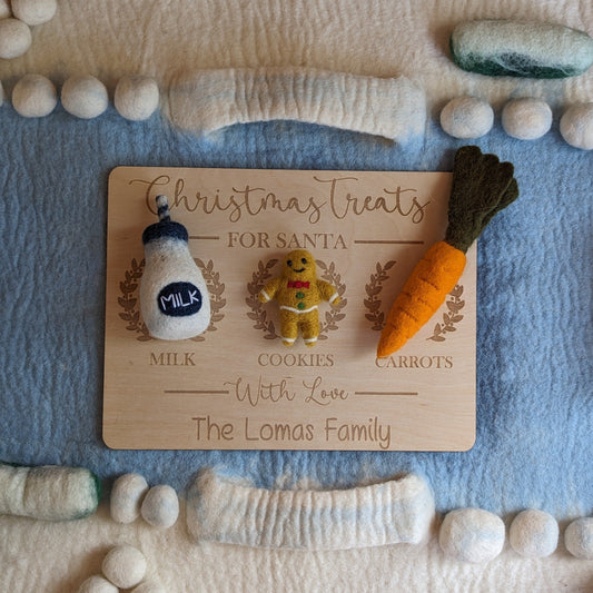 Santa Treat Tray