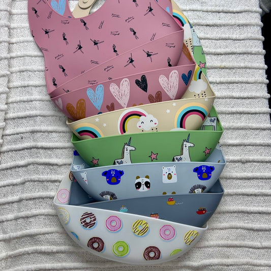 Pattern Silicone Bib Sale