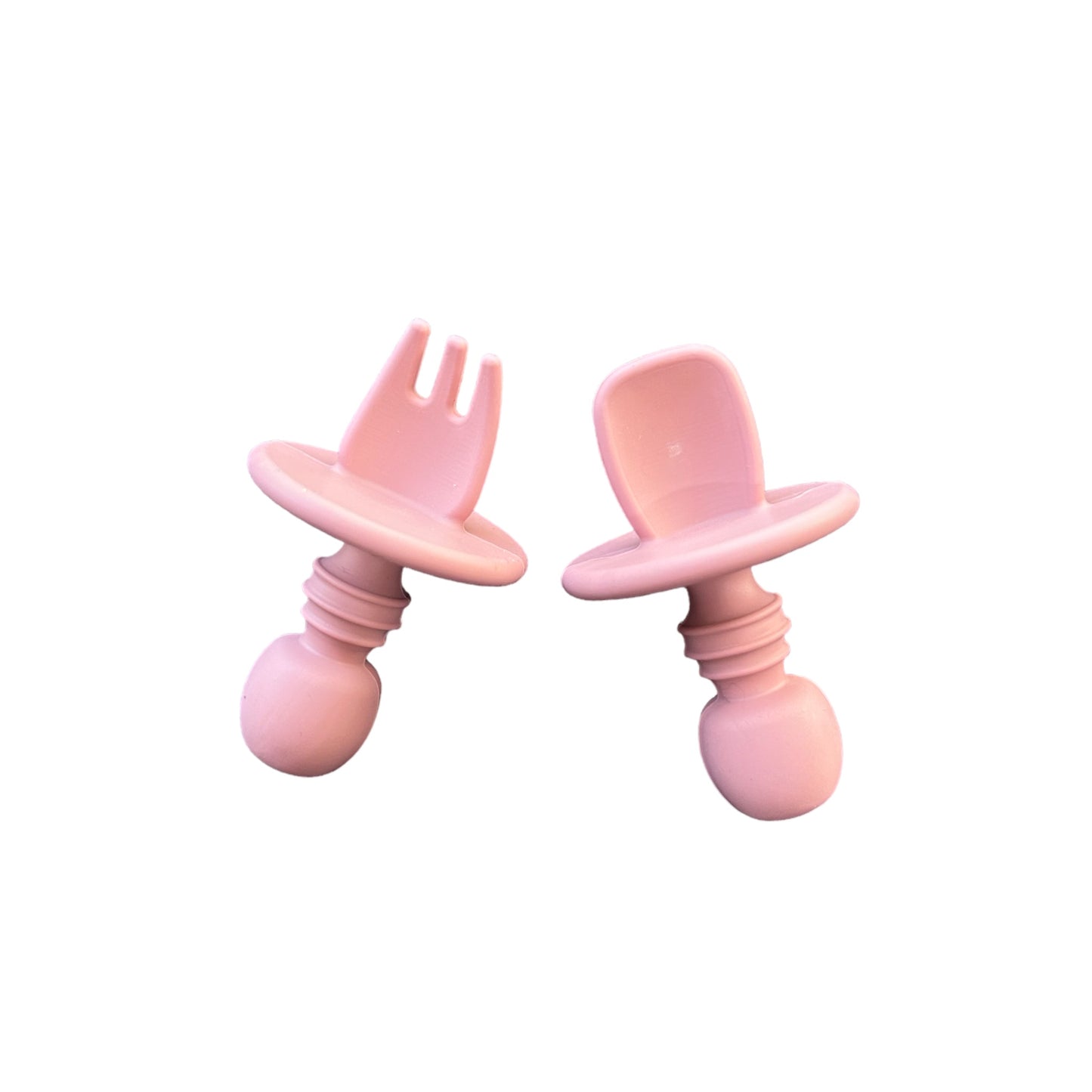 Silicone Chewtensils - Baby Spoon and Fork