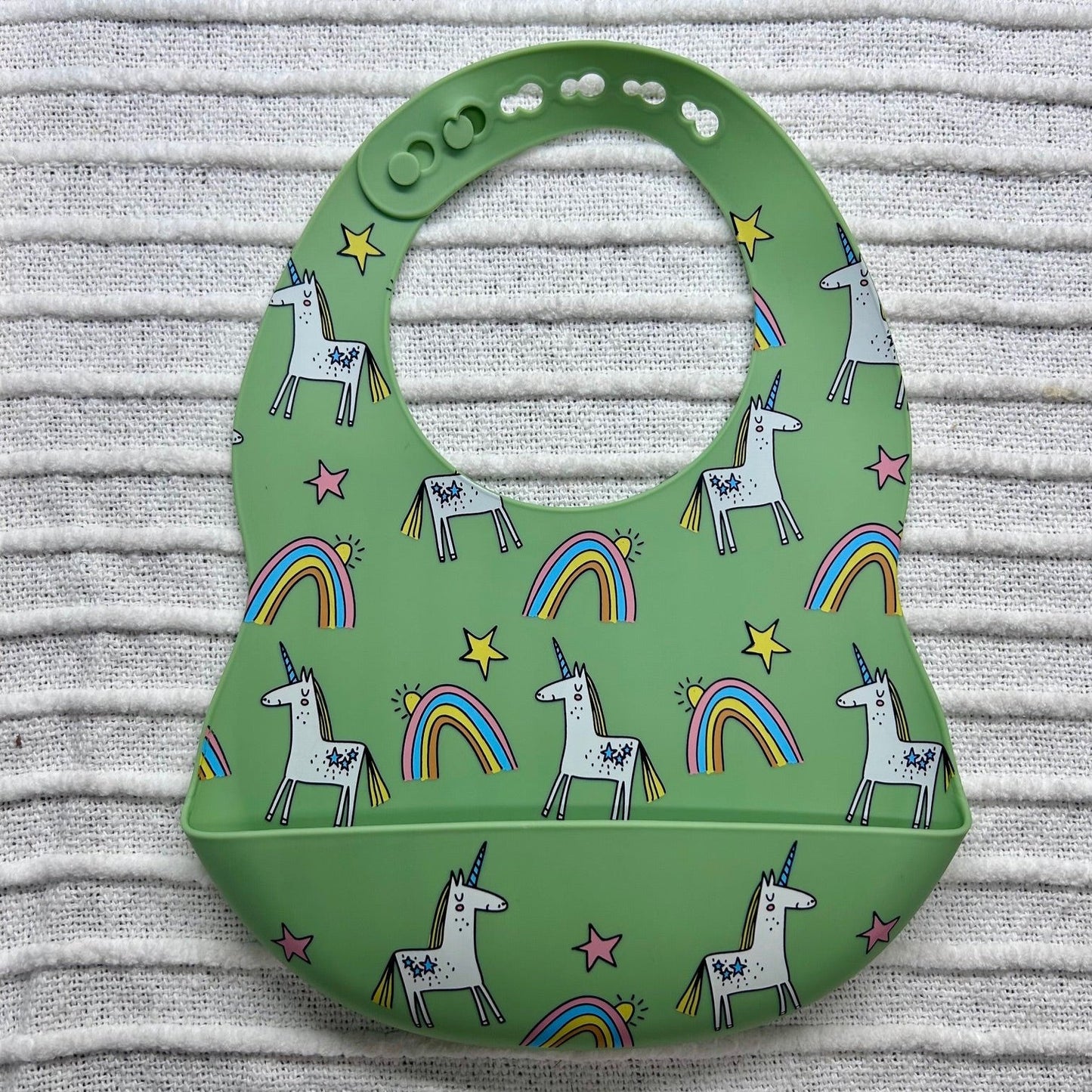 Unicorn Silicone Bib