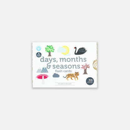 Two Little Ducklings | Days, Months and Seasons Flashcards