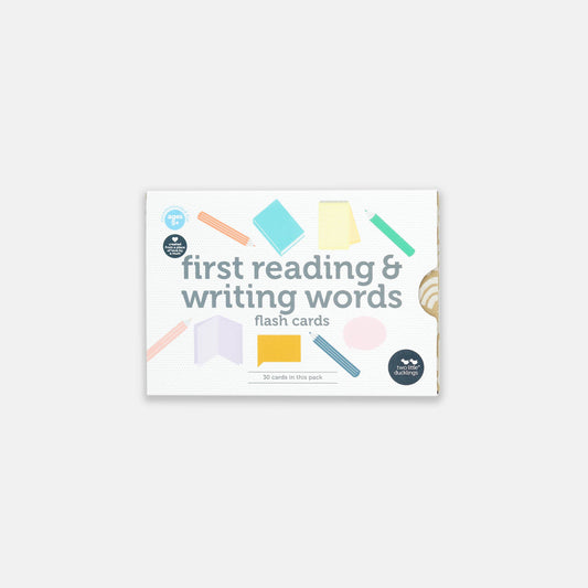 Two Little Ducklings | First Reading & Writing Word Flashcards