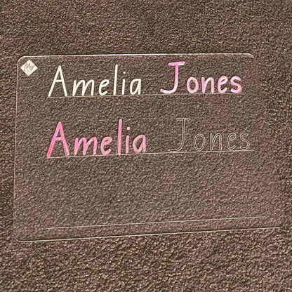 Personalised First and Last Name Tracing Board