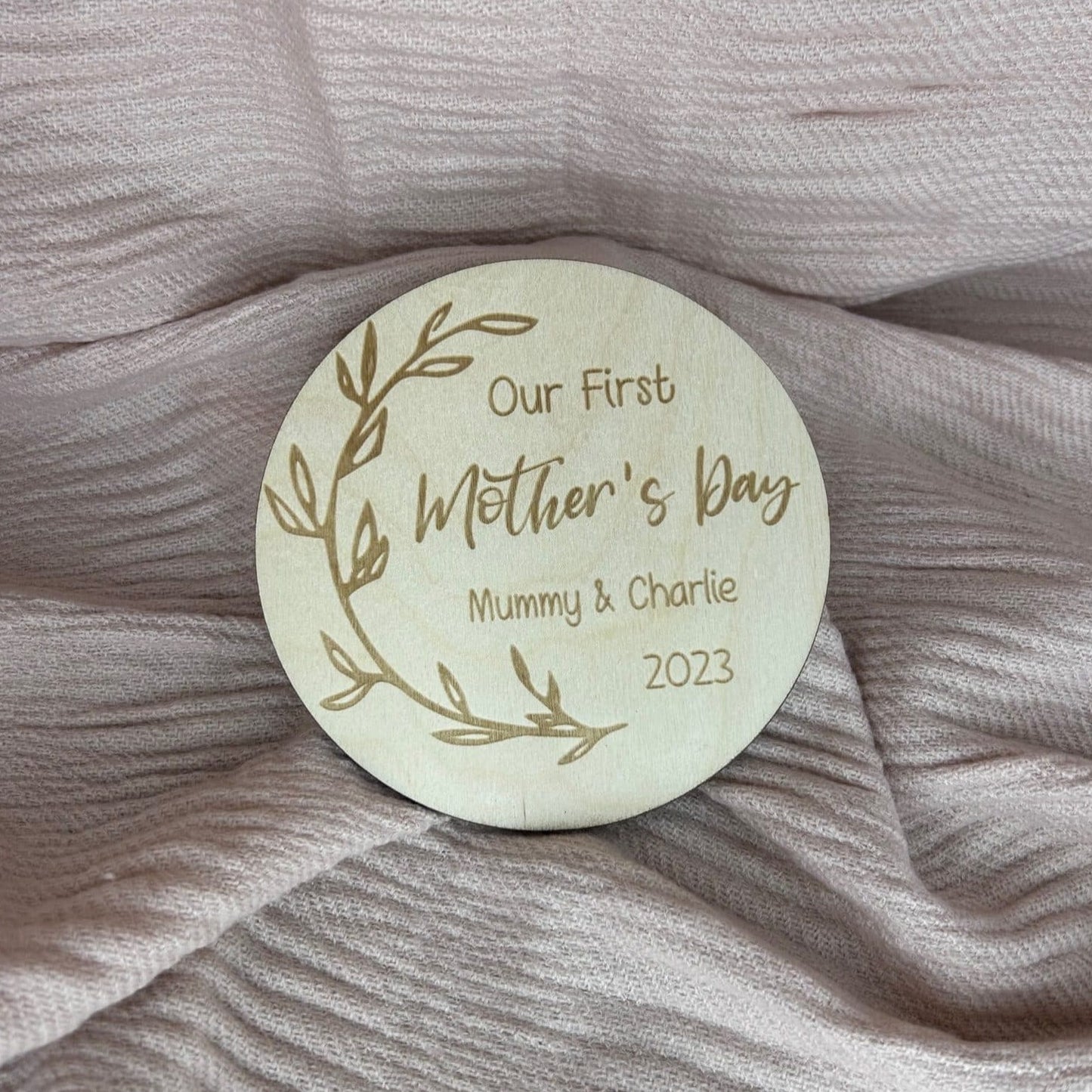 Our First Mother's Day - Milestone Disc