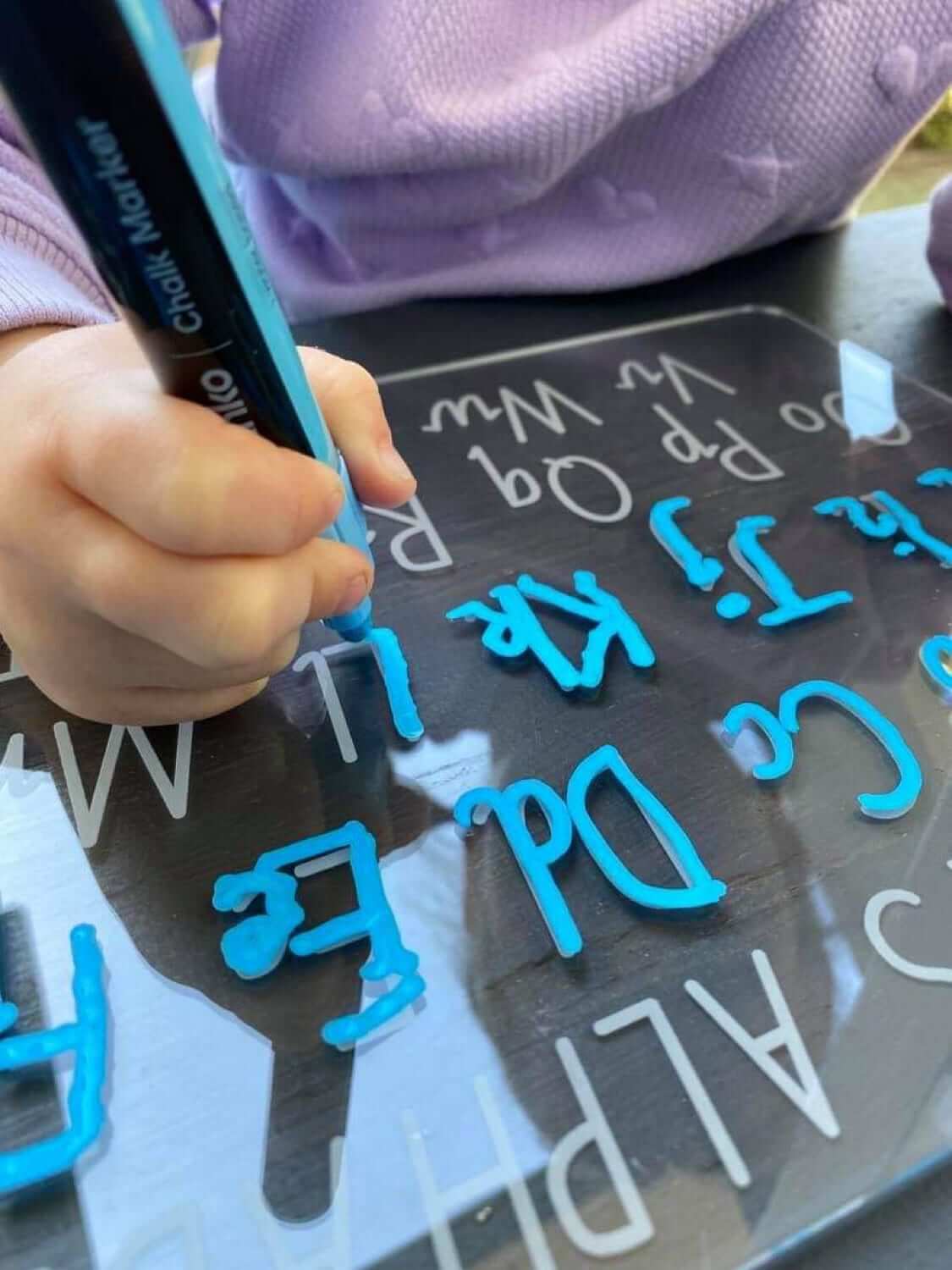 Personalised Alphabet Tracing Board, Child Learning & Development