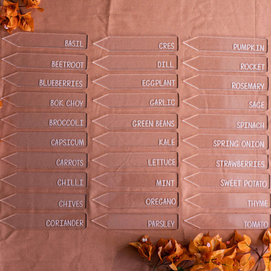 Vegetable and Herb Garden Markers