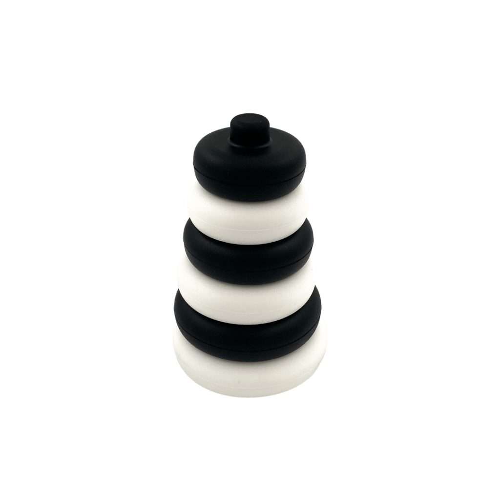 Monochrome Silicone Stacker